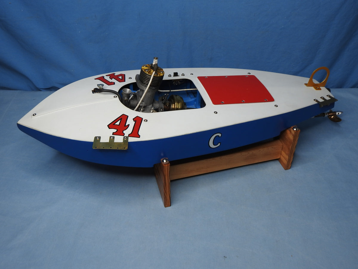 Rare 1 of 3 Jack Thorpe “Two Step” Tether Racing Hydroplane – Atwood Champion