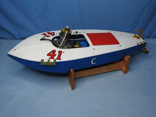 Rare 1 of 3 Jack Thorpe “Two Step” Tether Racing Hydroplane – Atwood Champion