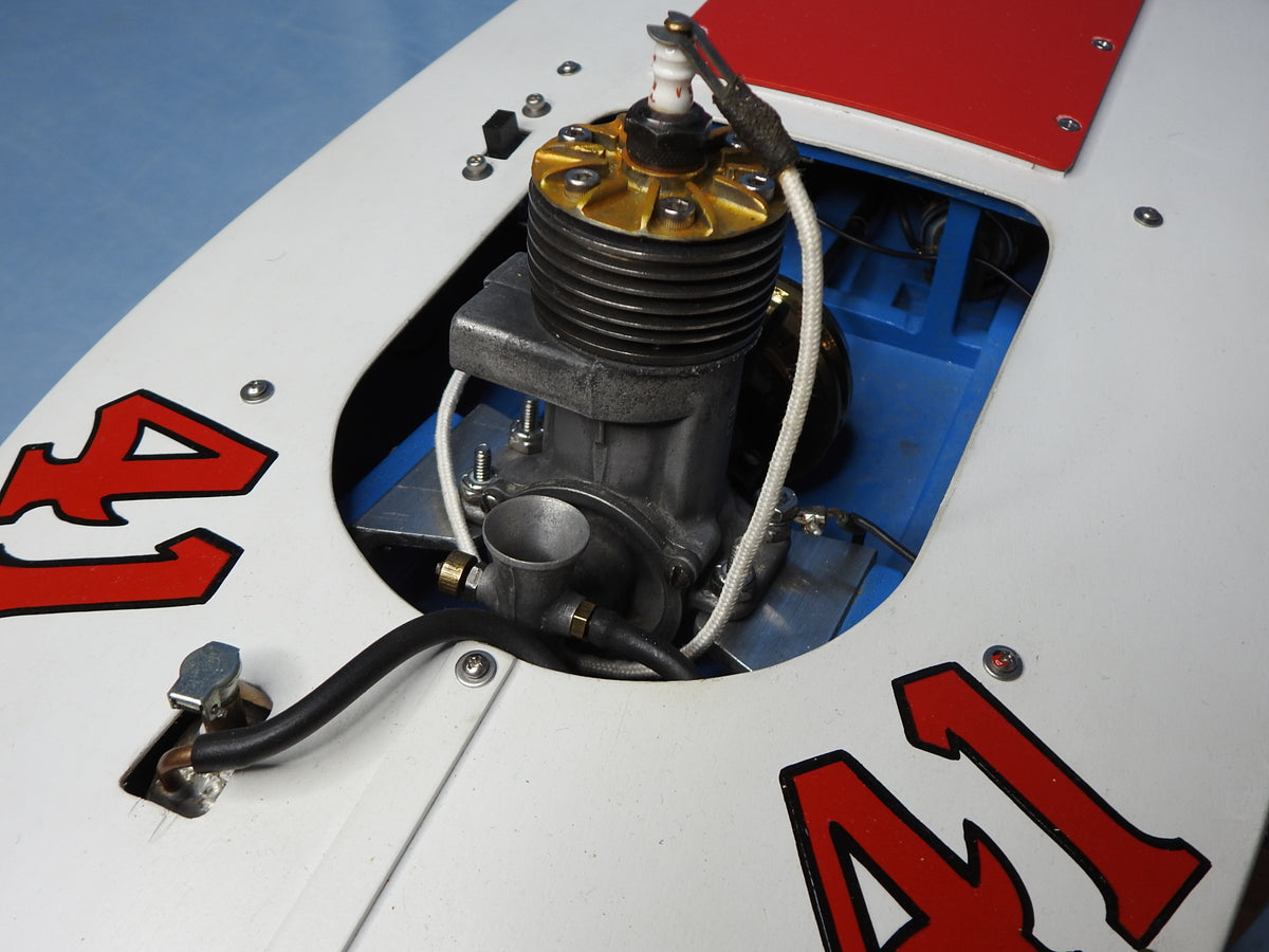Rare 1 of 3 Jack Thorpe “Two Step” Tether Racing Hydroplane – Atwood Champion