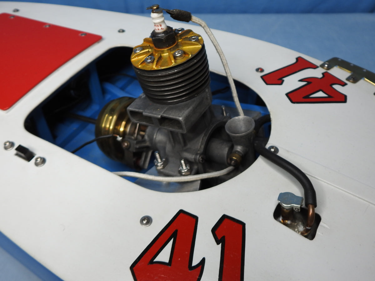 Rare 1 of 3 Jack Thorpe “Two Step” Tether Racing Hydroplane – Atwood Champion